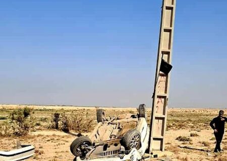 واژگونی خودروی رئیس کمیته داوران و رئیس دپارتمان داوری خوزستان