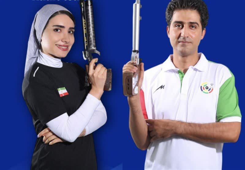 تیراندازی قهرمانی آسیا|مدال برنز برای تیم میکس ایران