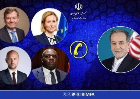 عراقچی به وزرای خارجه ۳ کشور اروپایی و هماهنگ‌کننده سیاست خارحی اتحادیه اروپا چه گفت؟