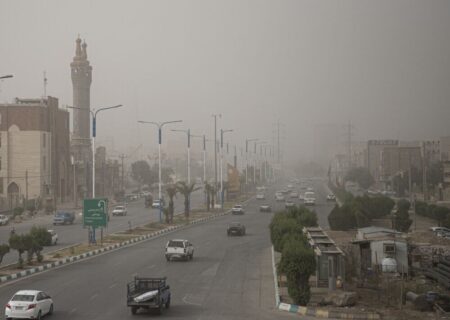 آلودگی هوا در ۱۷ شهر خوزستان؛ سوسنگرد در وضعیت بسیار ناسالم