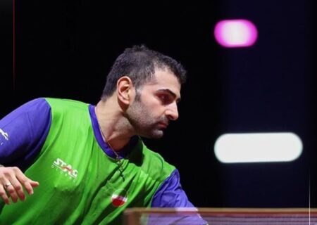 صعود نوشاد عالمیان به فینال مسابقات تنیس روی میز فیدر