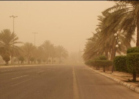پیش بینی وقوع گردوغبار عراقی در جنوب غرب خوزستان