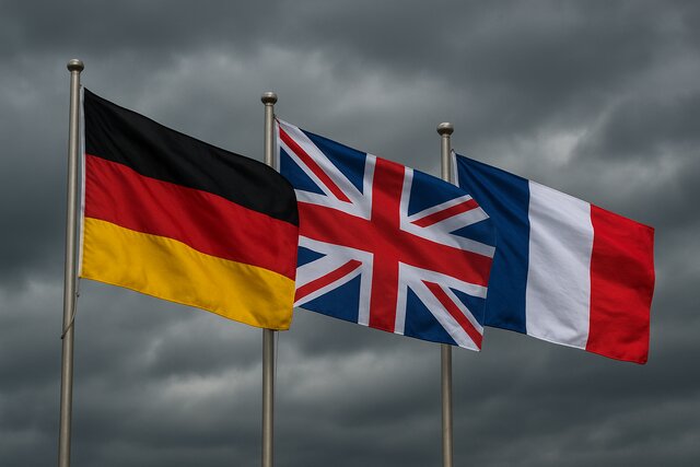 تروئیکای اروپایی از بازگشت تحریم‌های سازمان ملل علیه ایران خبر دادند