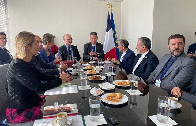 دیدار ایرانی-اروپایی در نیویورک؛ رایزنیها ادامه مییابد