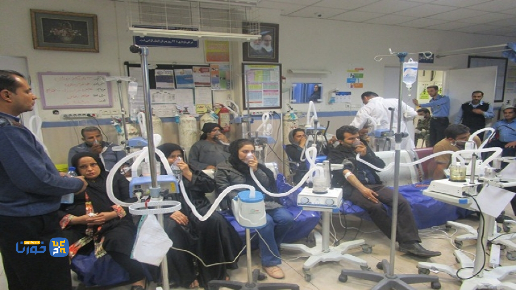 آلودگی هوا ۱۴۰۰ خوزستانی را راهی مراکز درمانی کرد