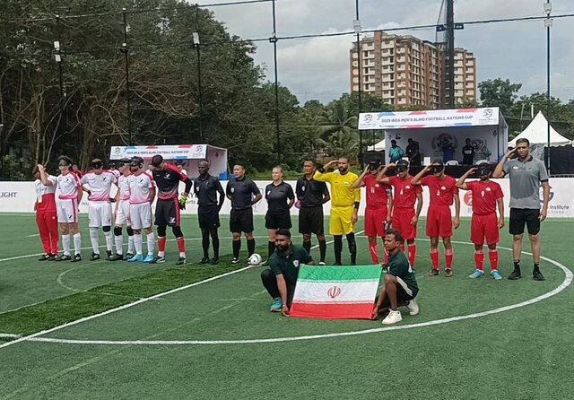 نایب قهرمانی ایران در جام ملتهای فوتبال نابینایان