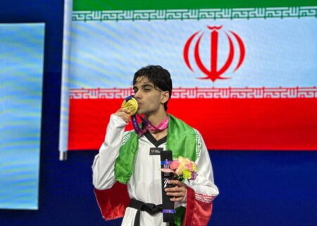 طلسم ۱۰ ساله تکواندوی ایران شکست/ زندی قهرمان جهان شد