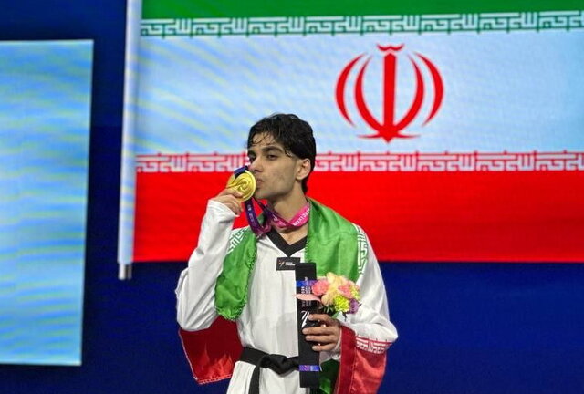طلسم ۱۰ ساله تکواندوی ایران شکست/ زندی قهرمان جهان شد