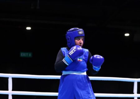 کسب نخستین مدال تاریخ بوکس بانوان ایران/ رستگارپور برنزی شد