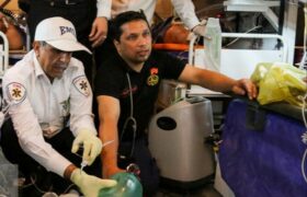 وقوع حادثه برای خودروی حامل دانش‌آموزان در دزفول