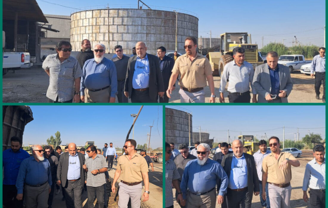 مدیرعامل توسعه نیشکر از روند تولید در هفت‌تپه بازدید کرد