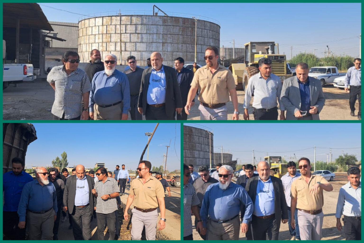 مدیرعامل توسعه نیشکر از روند تولید در هفت‌تپه بازدید کرد