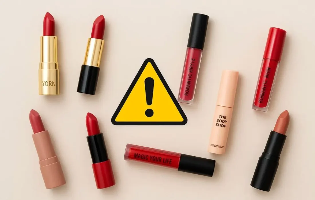 انتشار فهرست محصولات آرایشی لب فاقد مجوز