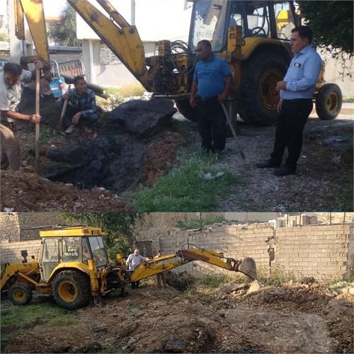 ارتقا بهداشت عمومی 5 هزار خانوار/ بهسازی شبکه فاضلاب در کلگه مسجدسلیمان انجام شد