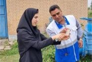نظارت مستمر کارشناس کیفی محیط بر کیفیت تأسیسات آبرسانی خلیفه حیدر و زبیددبات آبفاشهرستان کرخه