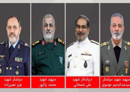 جمعی از فرماندهان نیروهای مسلح به همرزمان شهیدشان پیوستند